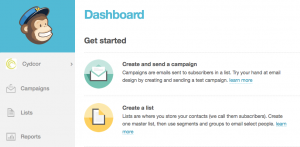 Cydcor Mail Chimp Tutorial