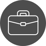 Icon of a briefcase.