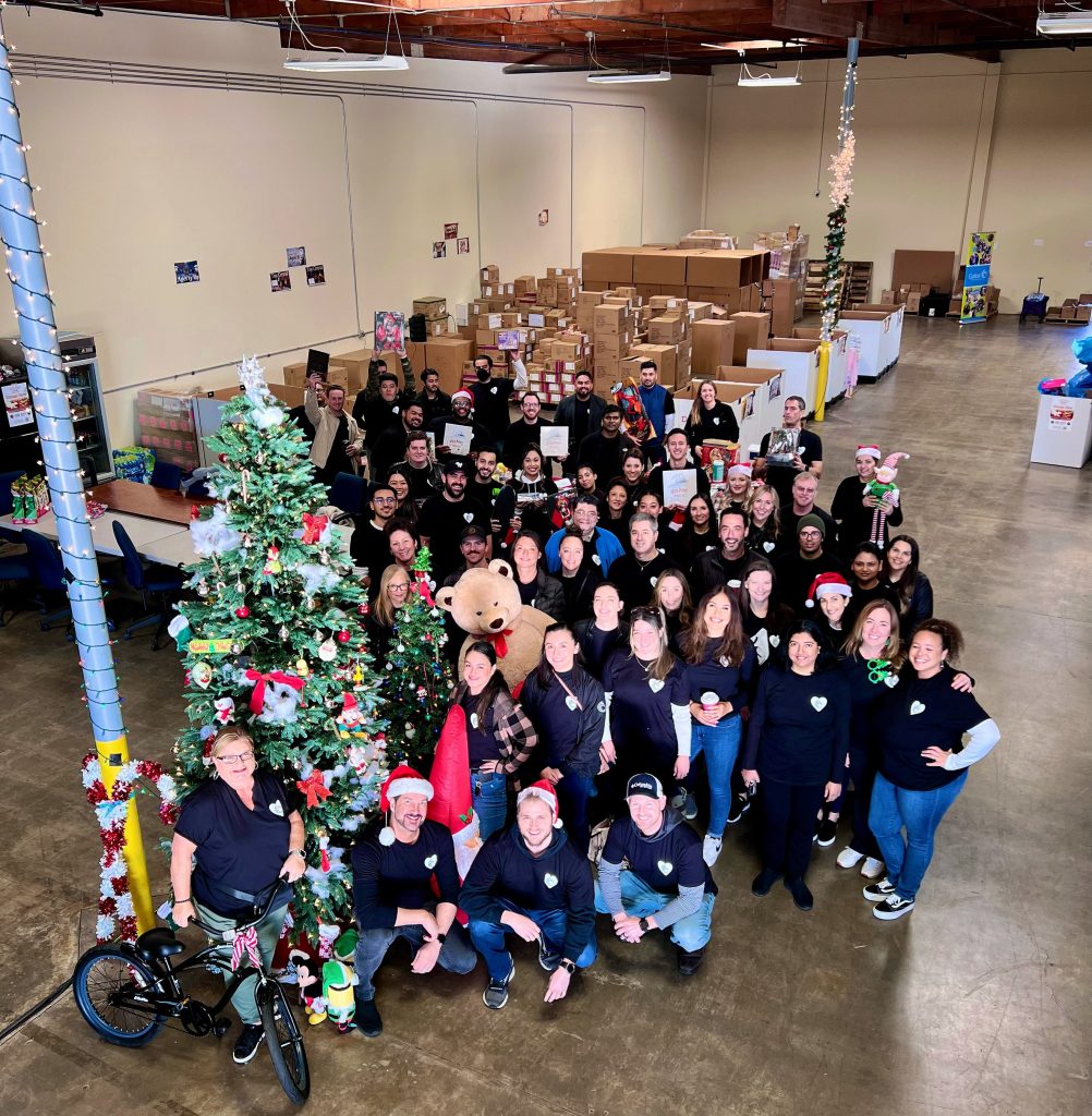 Cydcor donated $5,000 and volunteered more than 200 hours supporting the Annual Spark of Love Toy Drive