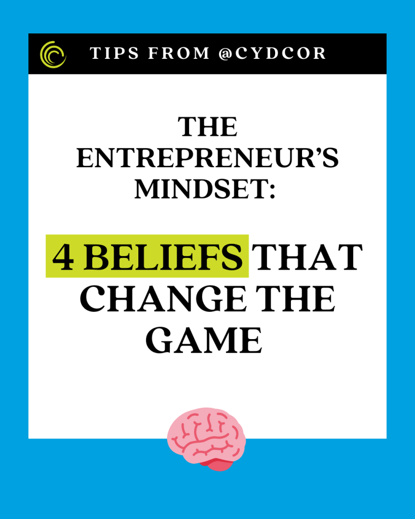4 Beliefs That Shape the Entrepreneur’s Mindset