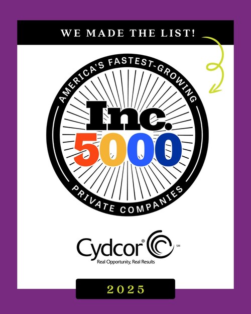 Cydcor, a leading provider of outsourced sales solutions, has earned a spot on the prestigious Inc. 5000 list of the fastest-growing private companies in America. This recognition highlights Cydcor’s commitment to driving client growth, delivering exceptional results, and fostering innovation in face-to-face sales. Learn more about our growth journey and industry leadership.